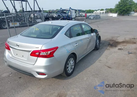 2019 Nissan Sentra Sv из США, поврежденный, VIN 3N1AB7AP7KY312296